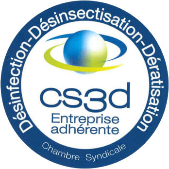 logo de La Chambre Syndicale 3D  (CS3D) réunit les principaux acteurs de l’hygiène antiparasitaire (protection contre les parasites et les nuisibles)